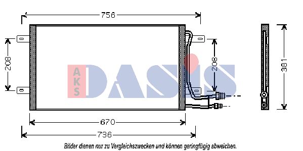 AKS DASIS Kondensaator,kliimaseade 242040N